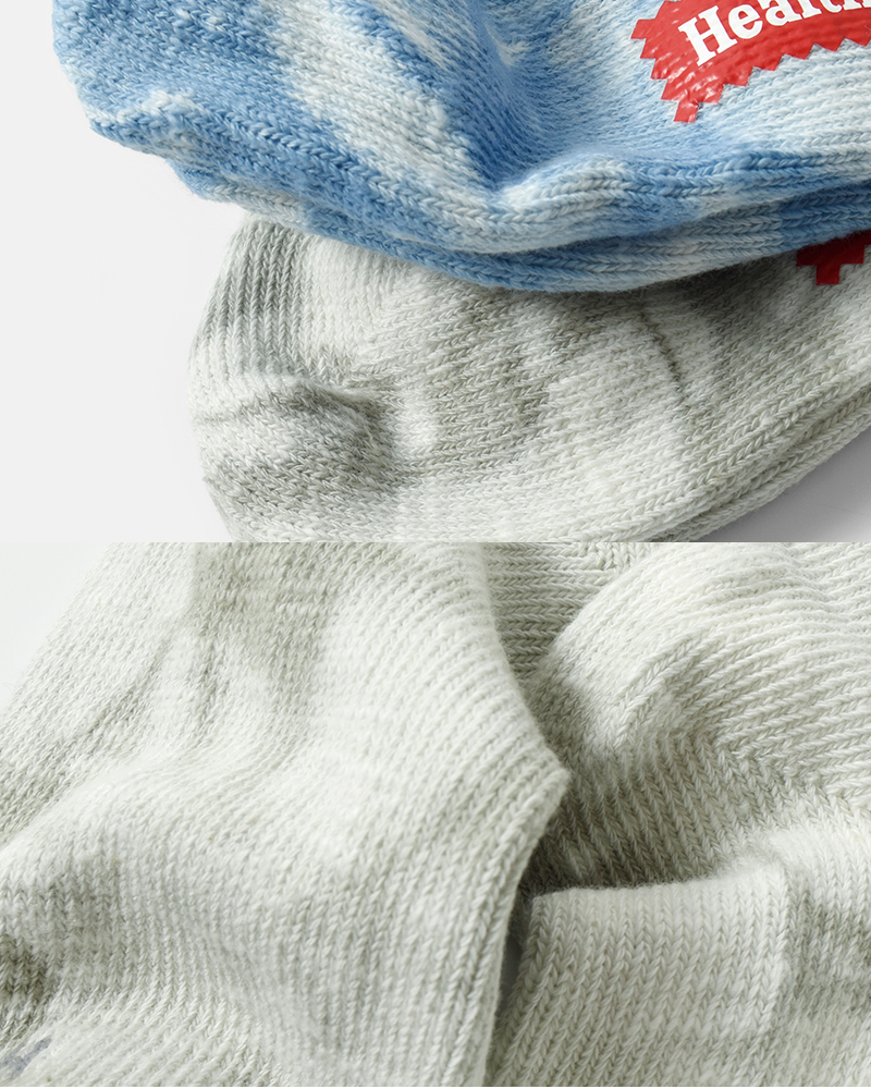 Healthknit(ヘルスニット)タイダイ2Pソックス191-3691