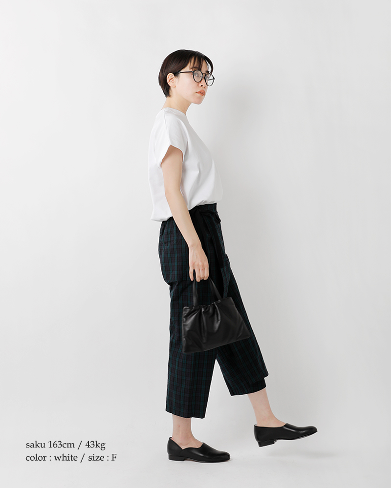 TRAVAIL MANUEL(トラバイユマニュアル)コットンクラシック天竺フレンチTシャツ2015-same1