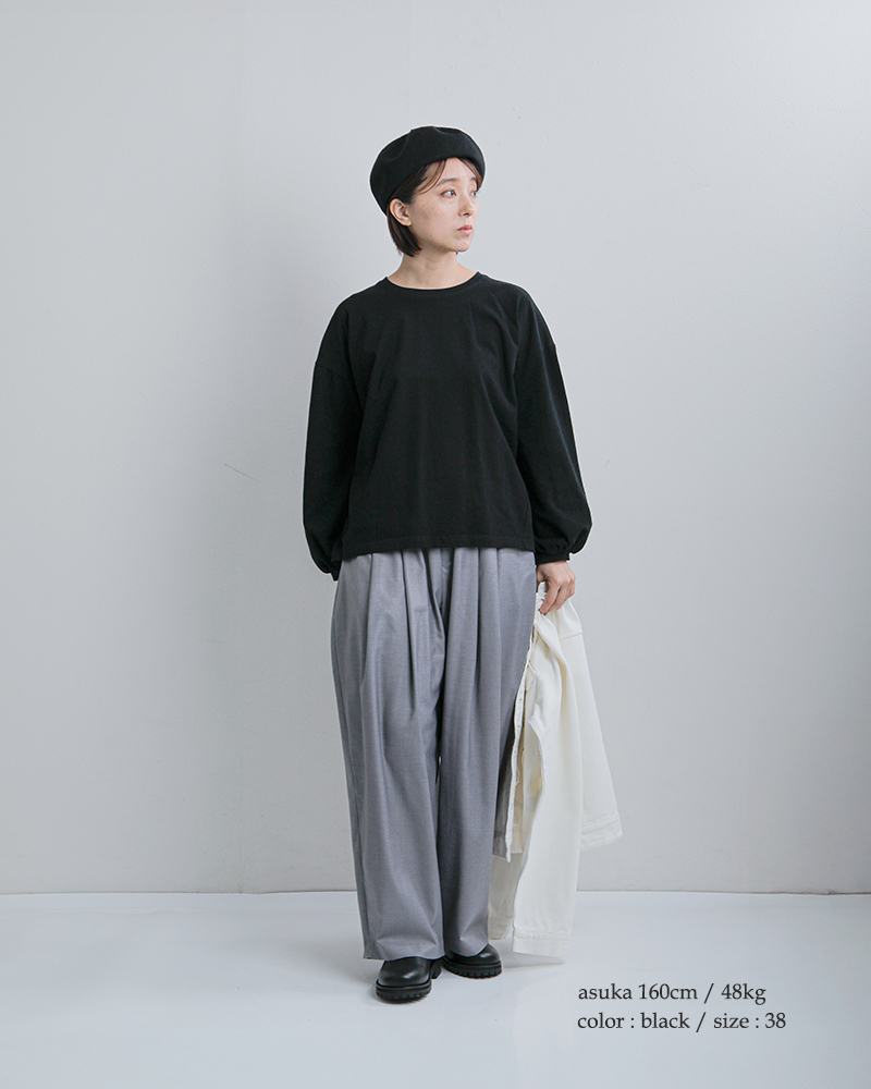 Si-Si-Si(�X�[�X�[�X�[)�R�b�g���{�[�_�[�p�t�X���[�uT�V���c�gPUFFSLEEVET-SHIRT�h2025-aw304