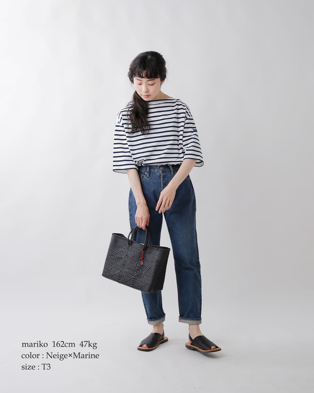 SAINT JAMES(�Z���g�W�F�[���X)����R�b�g�� �{�[�g�l�b�N �s���A�b�N ���[�Y �h���b�v T�V���c 20jc-8733-legr