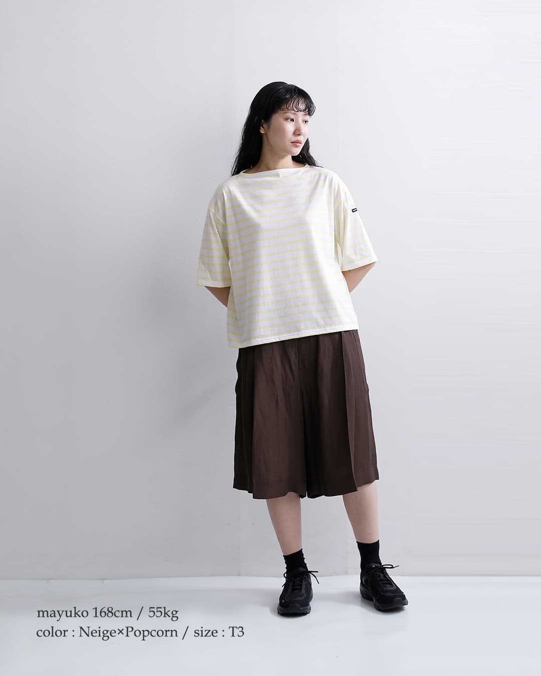 SAINT JAMES(�Z���g�W�F�[���X)����R�b�g�� �{�[�g�l�b�N �s���A�b�N ���[�Y �h���b�v T�V���c 20jc-8733-legr