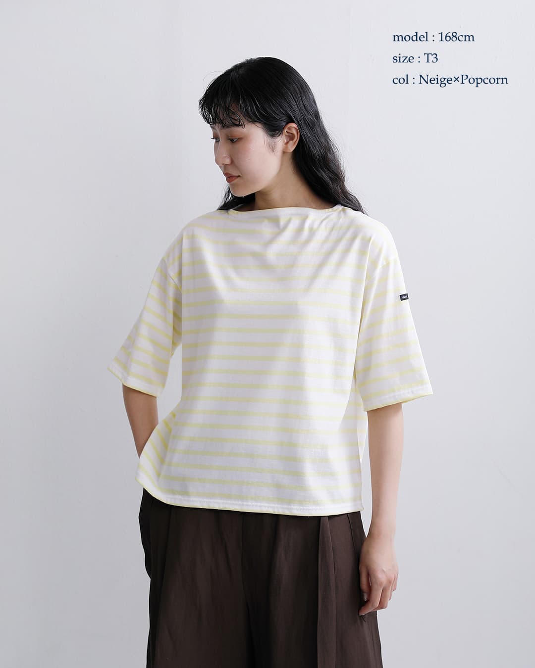 SAINT JAMES(�Z���g�W�F�[���X)����R�b�g�� �{�[�g�l�b�N �s���A�b�N ���[�Y �h���b�v T�V���c 20jc-8733-legr