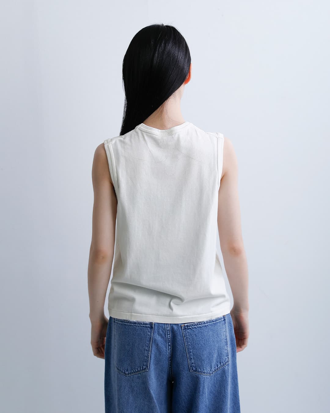 Healthknitコットン トンプキンスジャージー スリーブレス プルオーバー 216