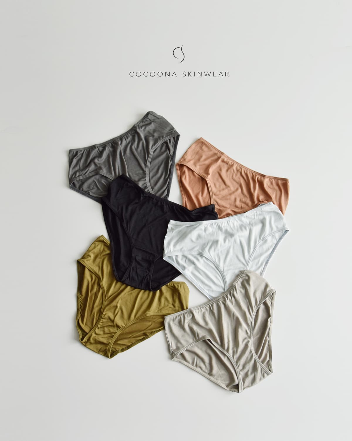 COCOONA SKINWEARシルク ベーシック ショーツ 22018
