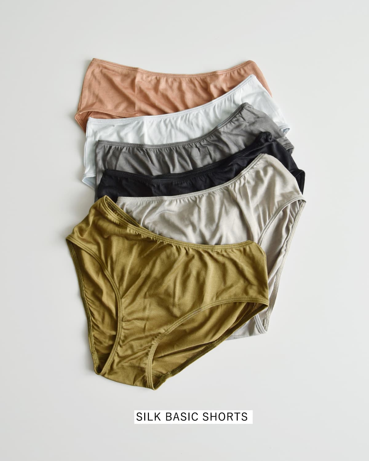 COCOONA SKINWEARシルク ベーシック ショーツ 22018
