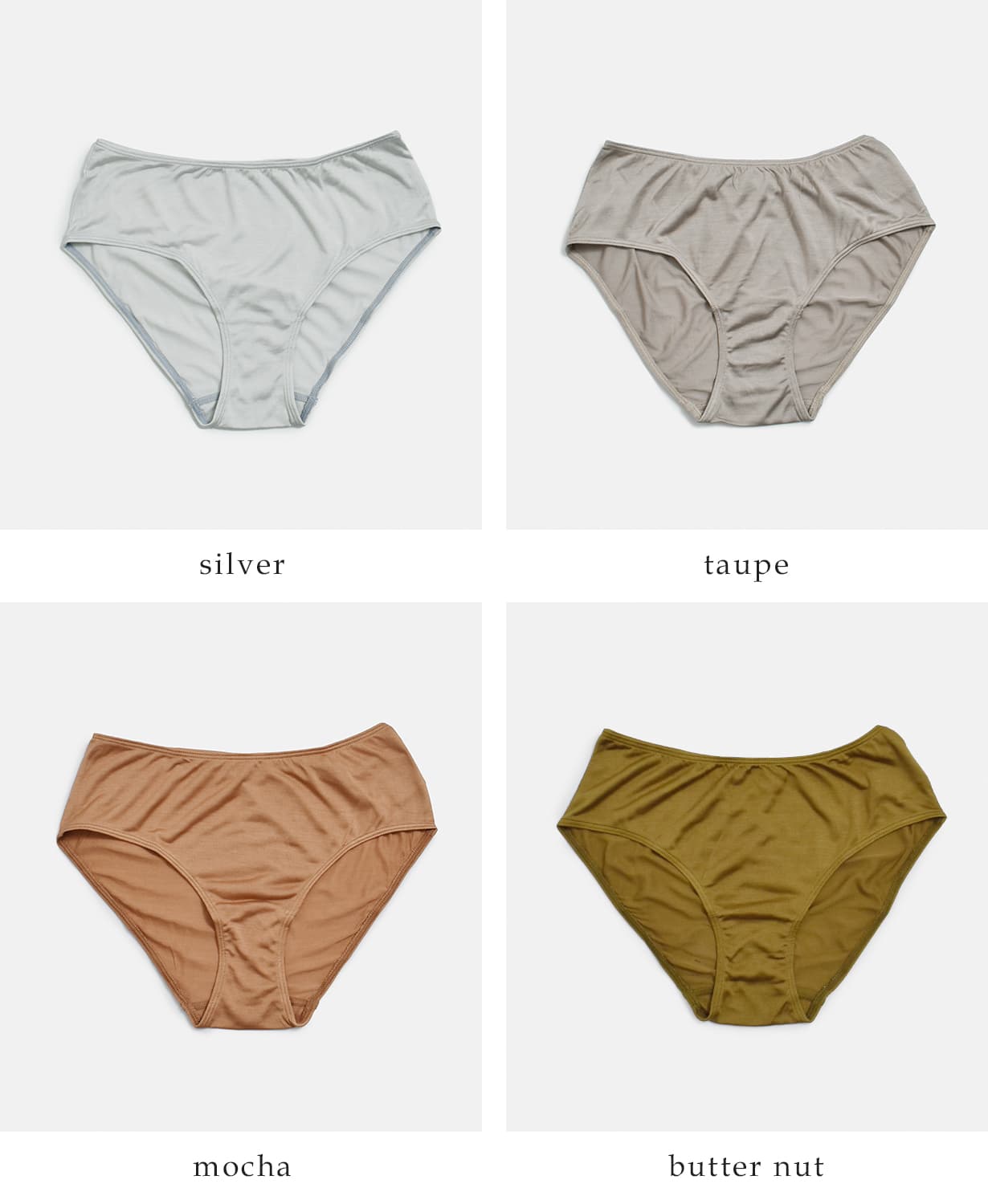 COCOONA SKINWEARシルク ベーシック ショーツ 22018
