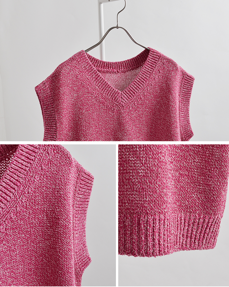 EMMACULATE(エマキュレイト)コットン2wayVネックベスト2261k-32426