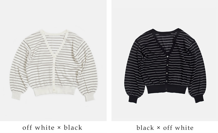 EMMACULATE(エマキュレイト)コットンシアー2wayVネックカーディガン2261k-56433