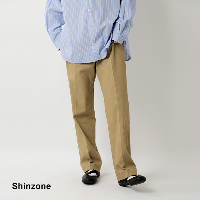 Shinzone(シンゾーン)ウォッシュドハイウエストチノパンツWASHEDHIGHWAISTCHINO23mmspa07