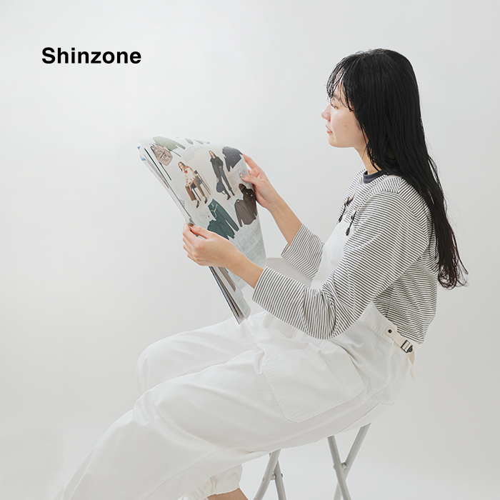 Shinzone(シンゾーン)コットンパックロングスリーブTシャツPACKLONGSLEEVETEE24amscu04