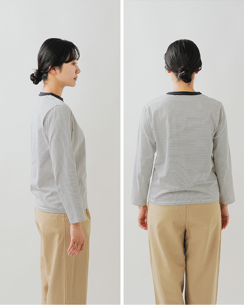 Shinzone(シンゾーン)コットンパックロングスリーブTシャツPACKLONGSLEEVETEE24amscu04