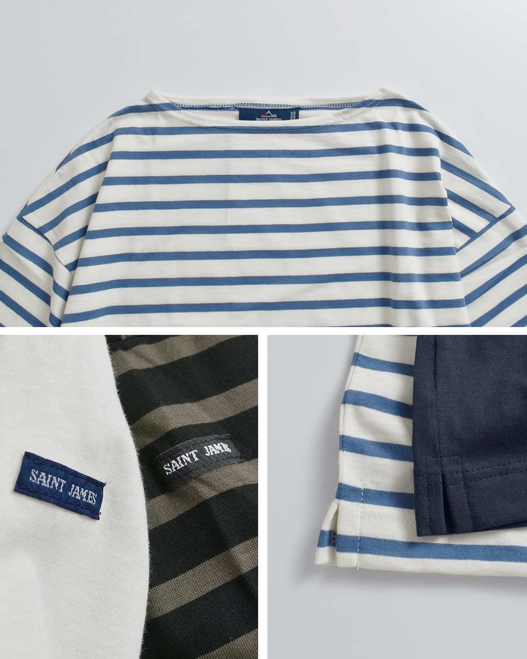 SAINT JAMES���[�����[�Y ���� ���� �{�[�_�[ T�V���c MORLAIX LOOSE 24jc-morl-loose