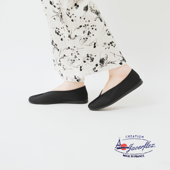 JAVERFLEX(ジャバフレックス)Vカットフラットシューズ2506030