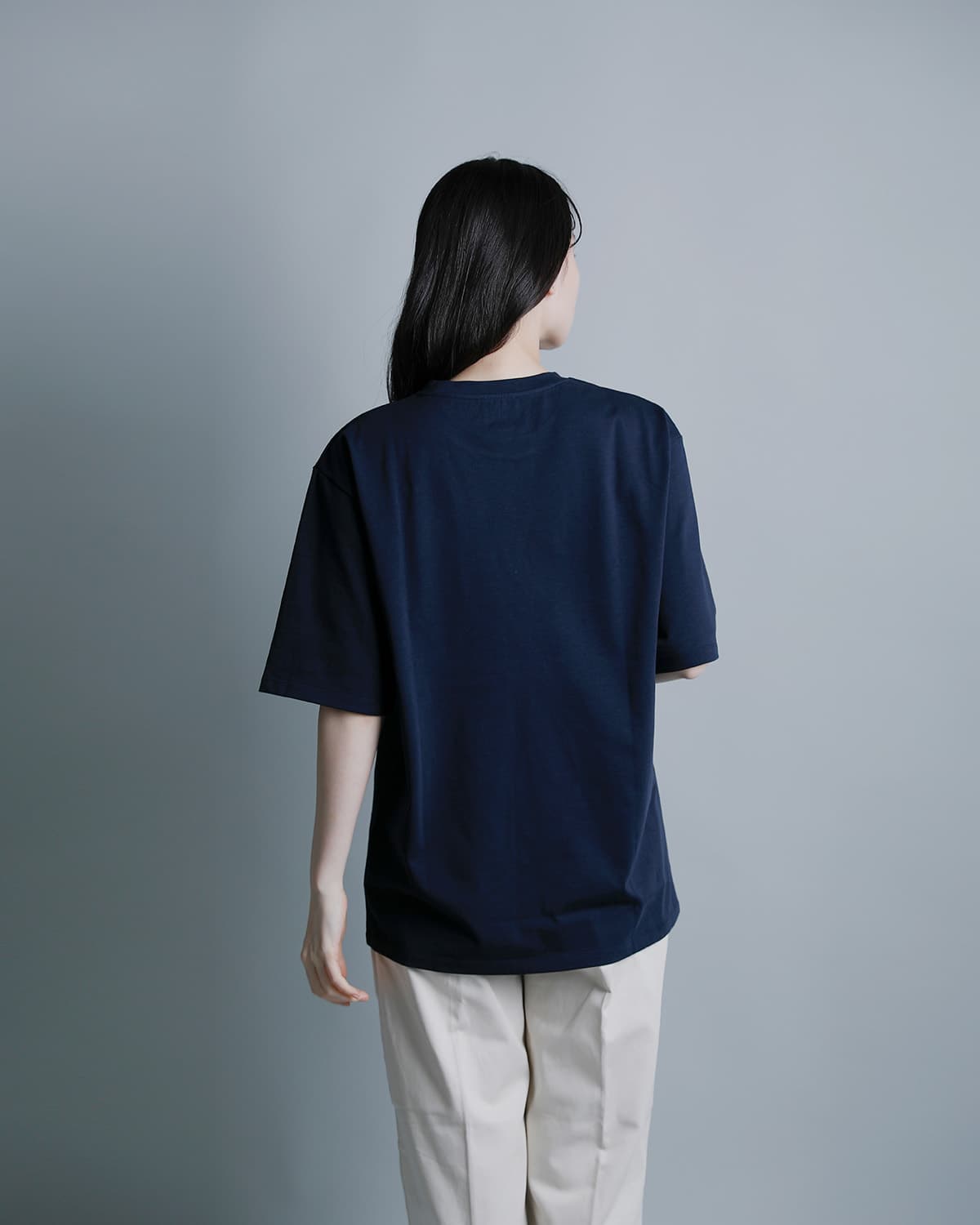 A.P.C.天竺 バイカラー ロゴ 半袖Tシャツ 25082-1-98511