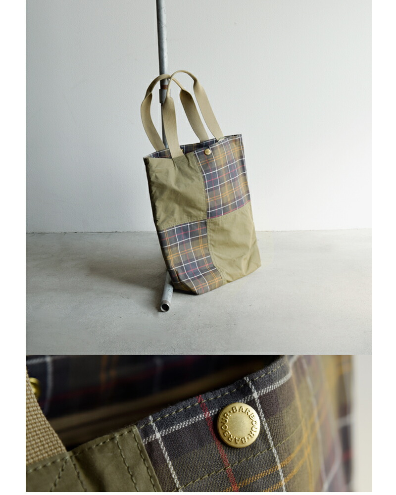 Barbour(バブアー)トランスポートパッチワークトートバッグ“transportpatchworktotebag”251uba0741
