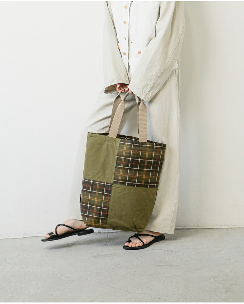 Barbour(バブアー)トランスポートパッチワークトートバッグ“transportpatchworktotebag”251uba0741