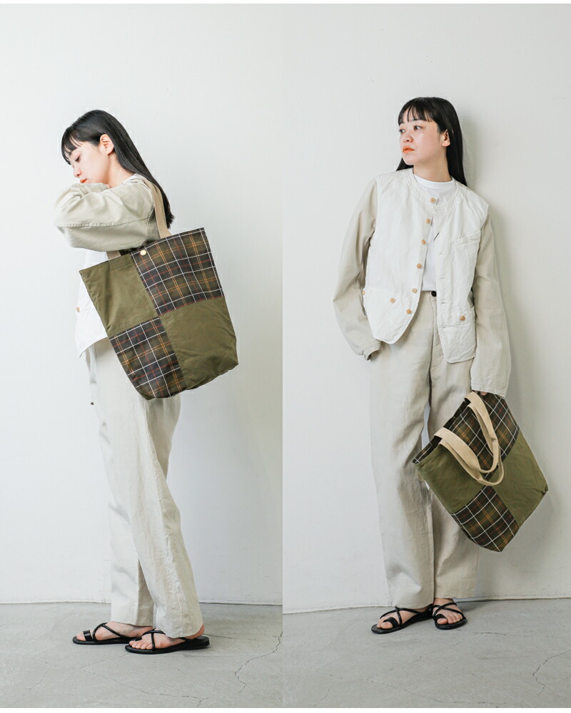 Barbour(バブアー)トランスポートパッチワークトートバッグ“transportpatchworktotebag”251uba0741