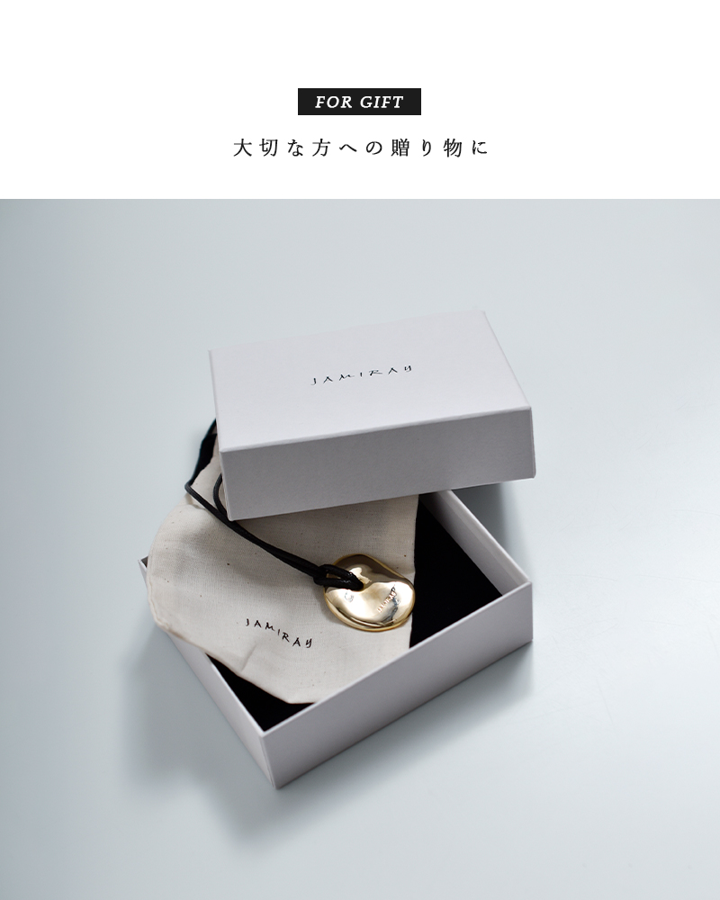 JAMIRAY(ジャミレイ)ビーンコードネックレス“BEANCORDNECKLACES”252-270118