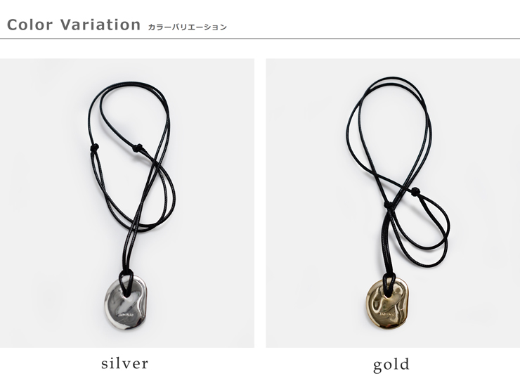 JAMIRAY(ジャミレイ)ビーンコードネックレス“BEANCORDNECKLACES”252-270118