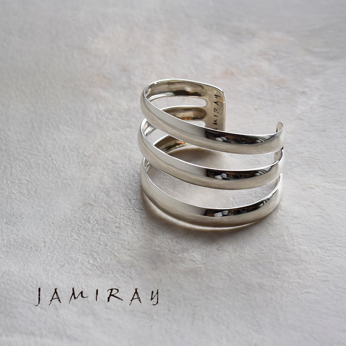 JAMIRAY(ジャミレイ)シルバー トリプル バングル “TRIPLE BANGLE” 254-270101