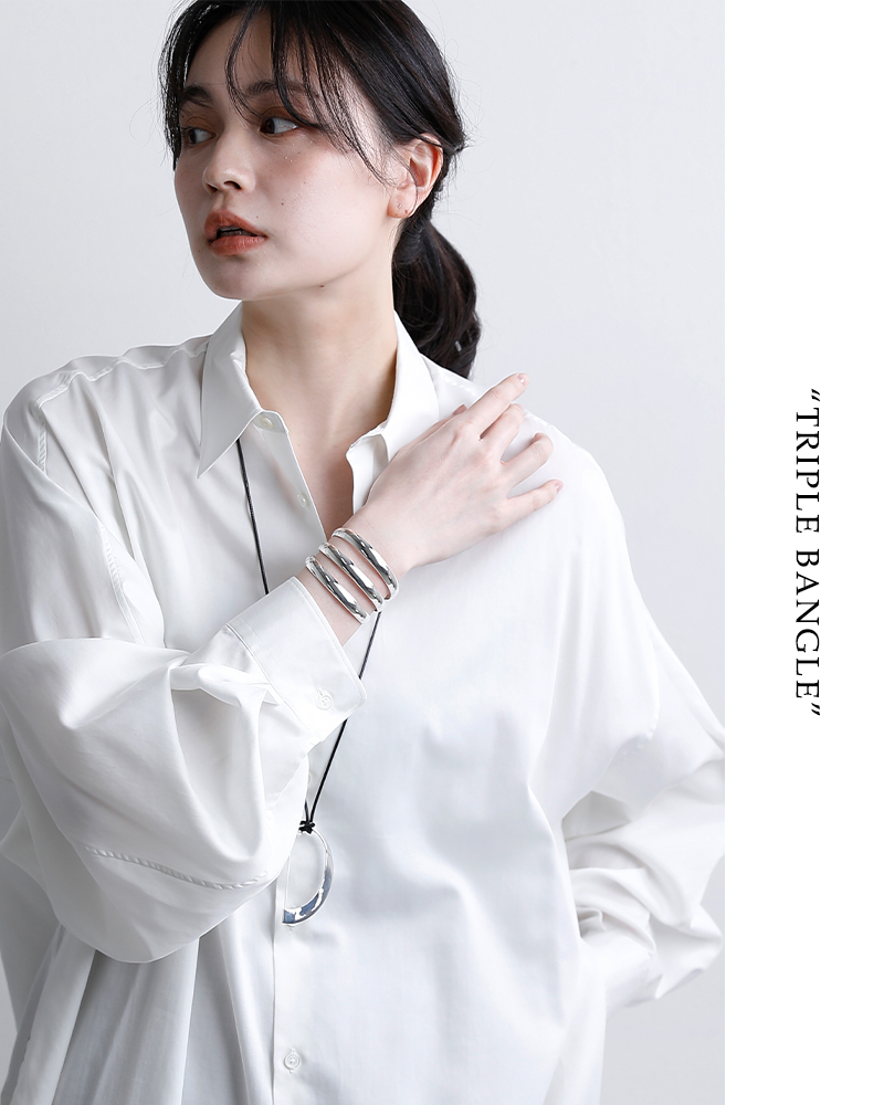 JAMIRAY(ジャミレイ)シルバー トリプル バングル “TRIPLE BANGLE” 254-270101