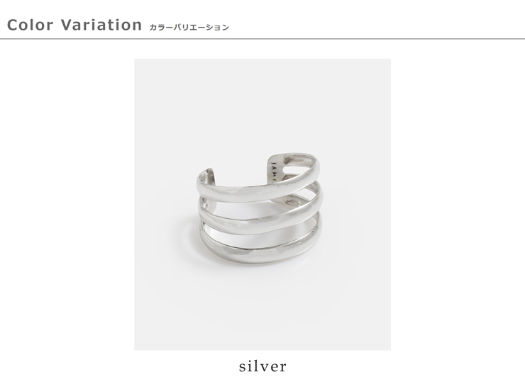JAMIRAY(ジャミレイ)シルバー トリプル バングル “TRIPLE BANGLE” 254-270101