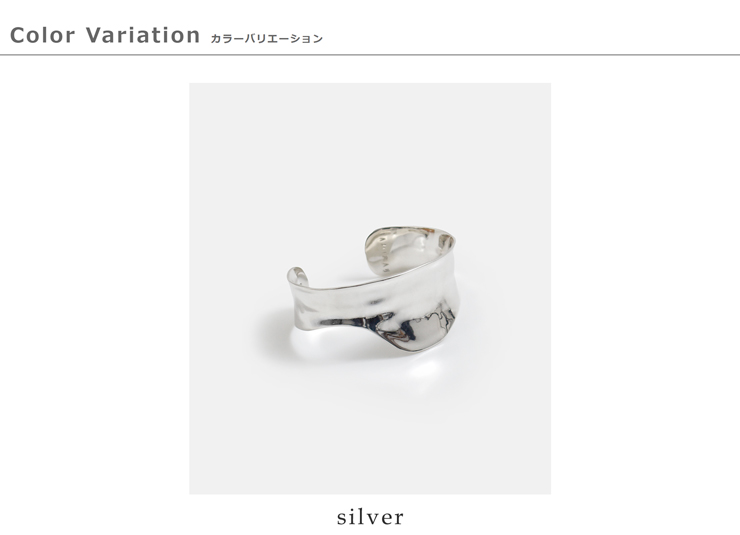 JAMIRAY(ジャミレイ)シルバー ヴァーグ バングル “VAGUE BANGLE” 254-270102