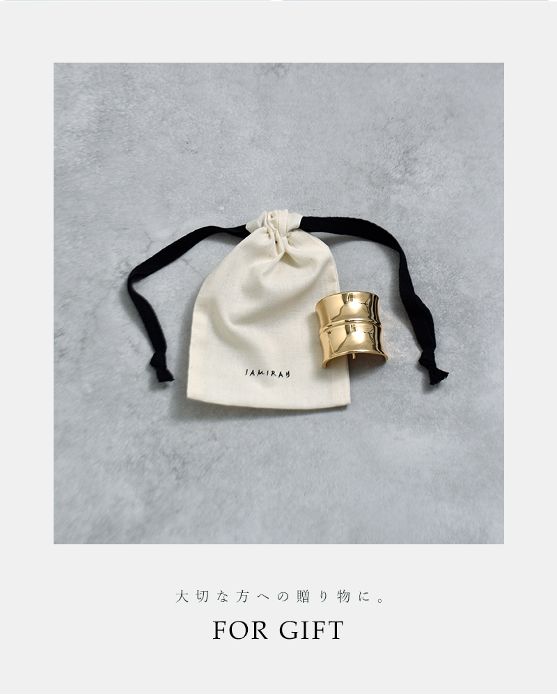 JAMIRAY(ジャミレイ)バンブー ショート ヘア カフ “BAMBOO HAIR CUFF” 254-270111