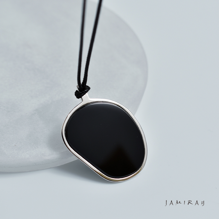 JAMIRAY(ジャミレイ)ビーンストーンコードネックレス“BEANSTONECORDNECKLACE”254-270120
