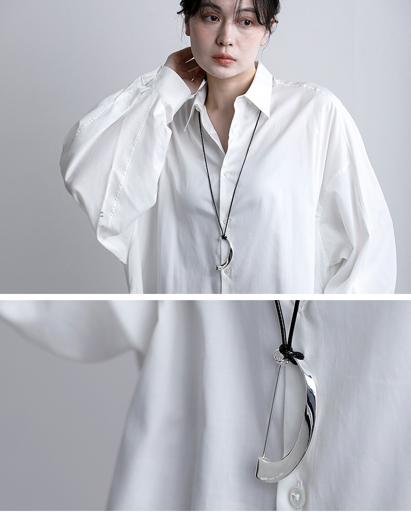 JAMIRAY(ジャミレイ)モダン カーブ ピン ネックレス “MODERN CURVE PIN NECKLACE” 254-270122