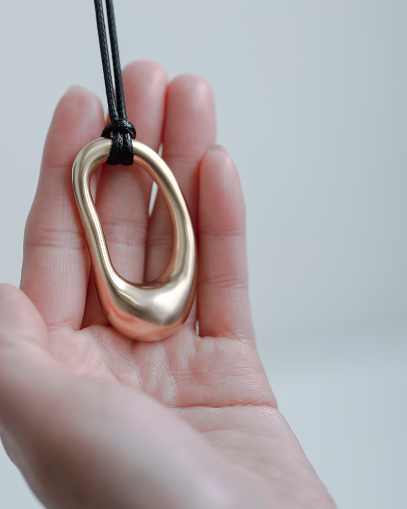 JAMIRAY(ジャミレイ)ビーンモチーフコードネックレス“BEANMOTIFCORDNECKLACE2”254-270126