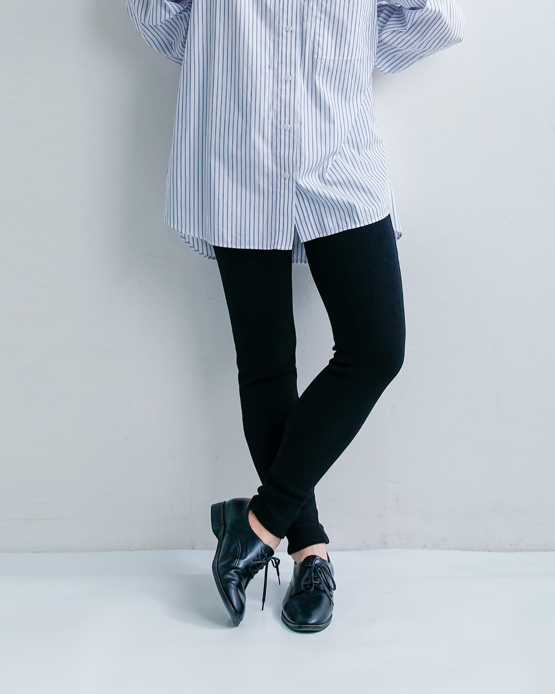 Shinzone(シンゾーン)ニットジョーゼット レギンスパンツ KNIT GEORGETTE LEGGINGS 25smspa11