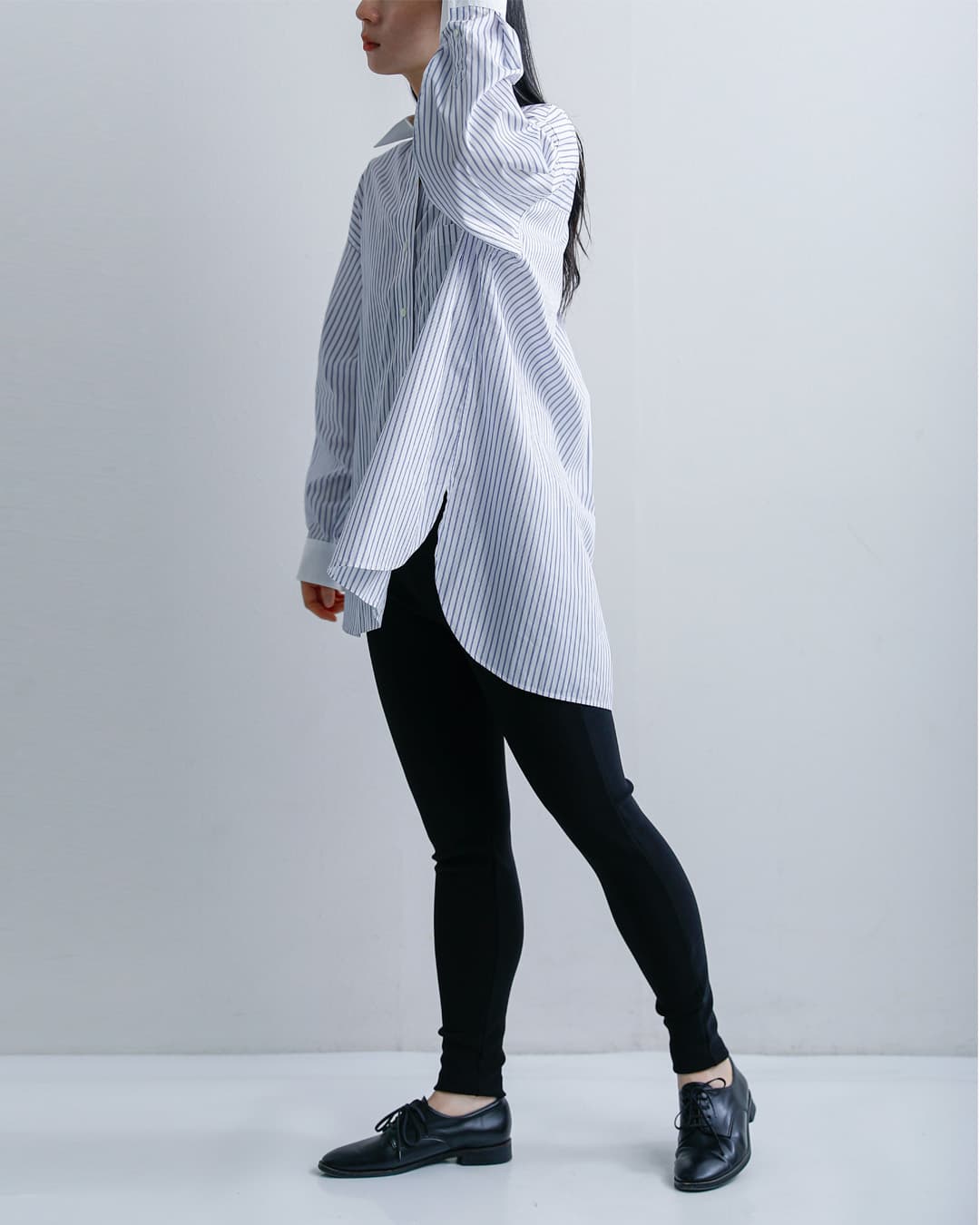 Shinzone(シンゾーン)ニットジョーゼット レギンスパンツ KNIT GEORGETTE LEGGINGS 25smspa11