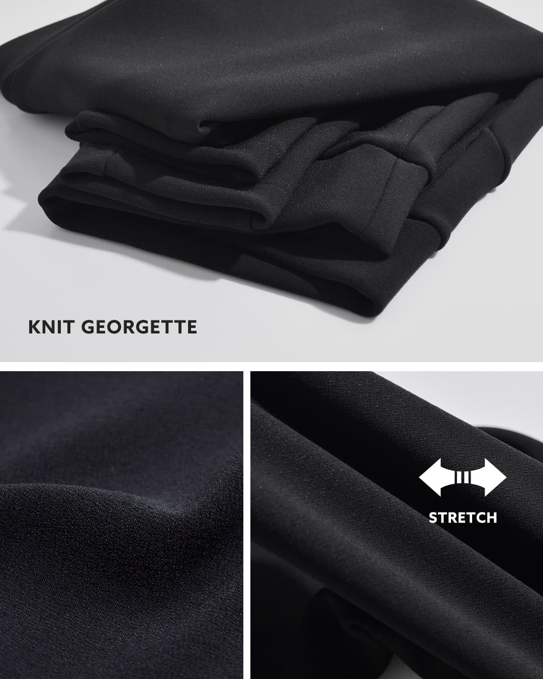 Shinzone(シンゾーン)ニットジョーゼット レギンスパンツ KNIT GEORGETTE LEGGINGS 25smspa11