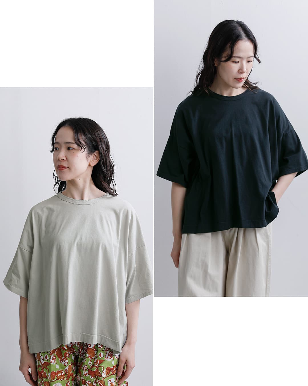 fabrique en planete terreコットン ビッグオーバー 半袖Tシャツ 261-011