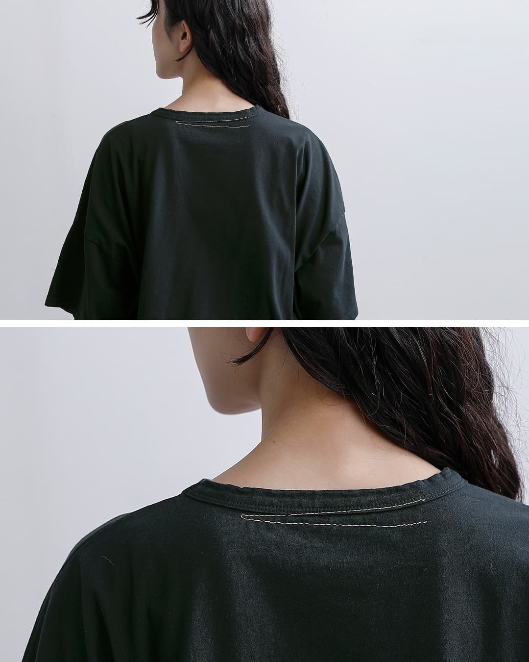 fabrique en planete terreコットン ビッグオーバー 半袖Tシャツ 261-011