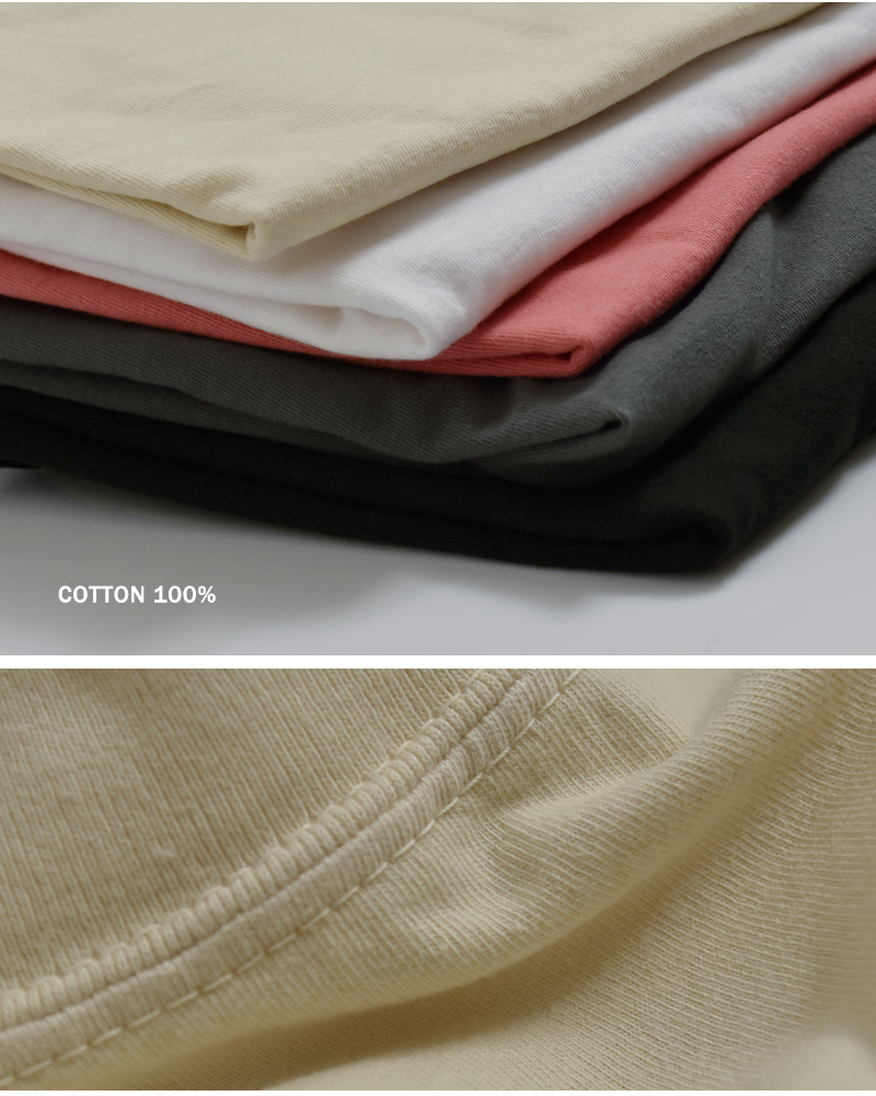 fabrique en planete terre(ファブリケ アン プラネテール)コットンオーバーサイズ長袖プルオーバー261-016