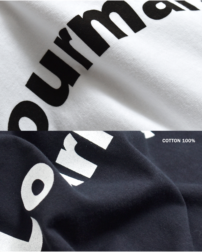 fabrique en planete terre(ファブリケ アン プラネテール)コットンプリントオーバーサイズ長袖Tシャツ261-017