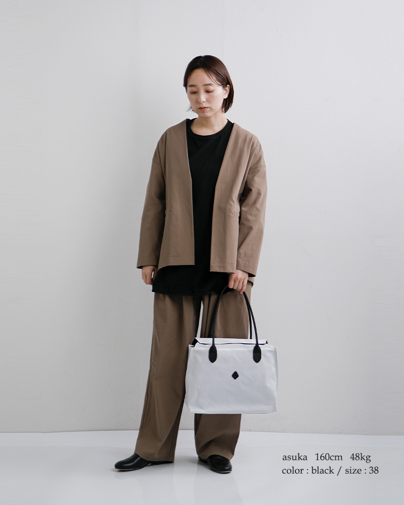 fabrique en planete terre(ファブリケ アン プラネテール)コットンコンビ長袖ワイドプルオーバー261-023