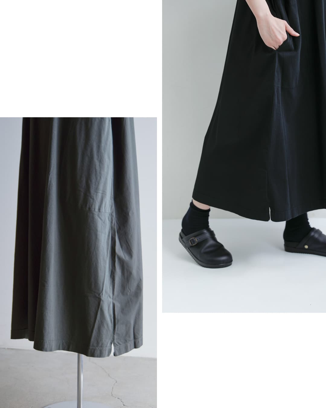 fabrique en planete terre(ファブリケ アン プラネテール)コットン ポロ コンビ ワンピース 261-027