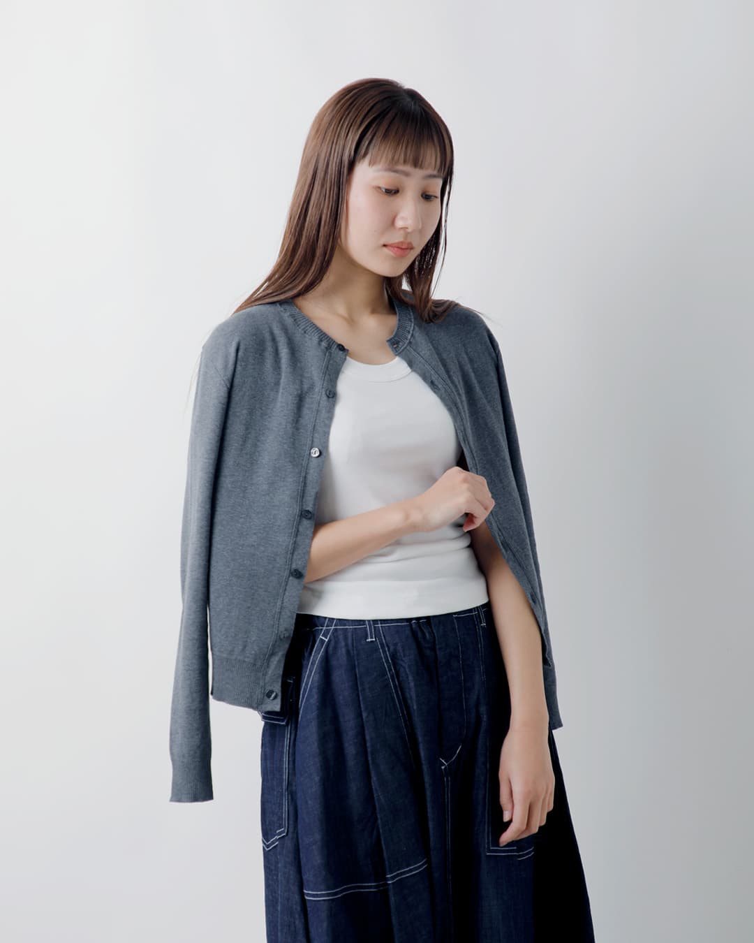 GICIPI(ジチピ)コットン フライス ベーシック タンクトップ VANADIO 2611p