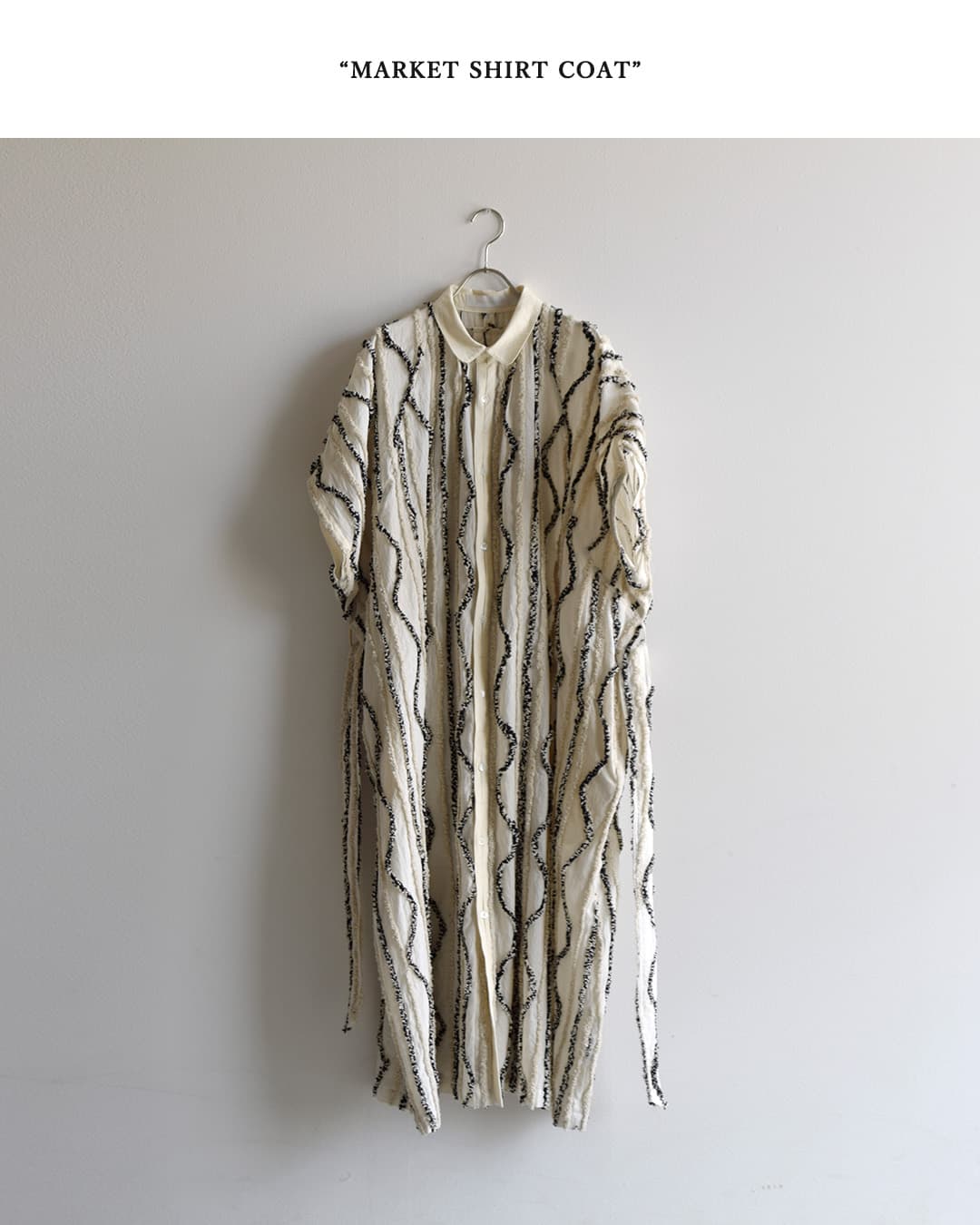 ASEEDONCLOUD�R�b�g�� �}�[�P�b�g �V���c�R�[�g �gMarket shirt coat�h 261302