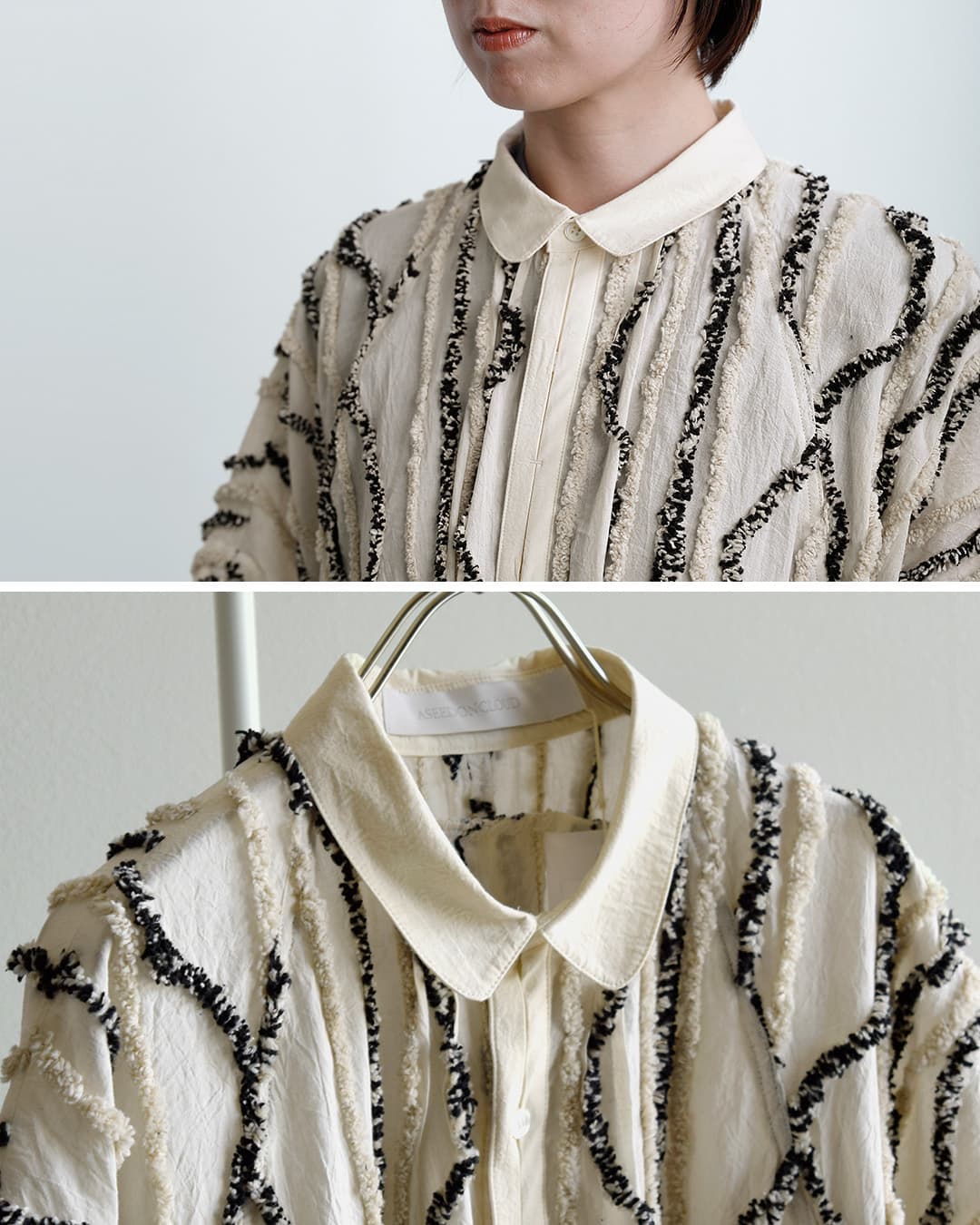 ASEEDONCLOUD�R�b�g�� �}�[�P�b�g �V���c�R�[�g �gMarket shirt coat�h 261302