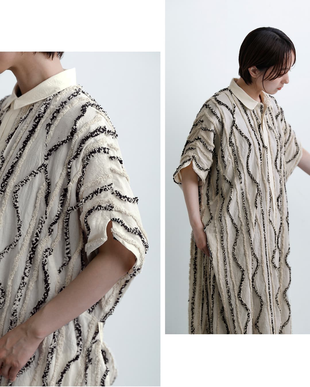 ASEEDONCLOUD�R�b�g�� �}�[�P�b�g �V���c�R�[�g �gMarket shirt coat�h 261302