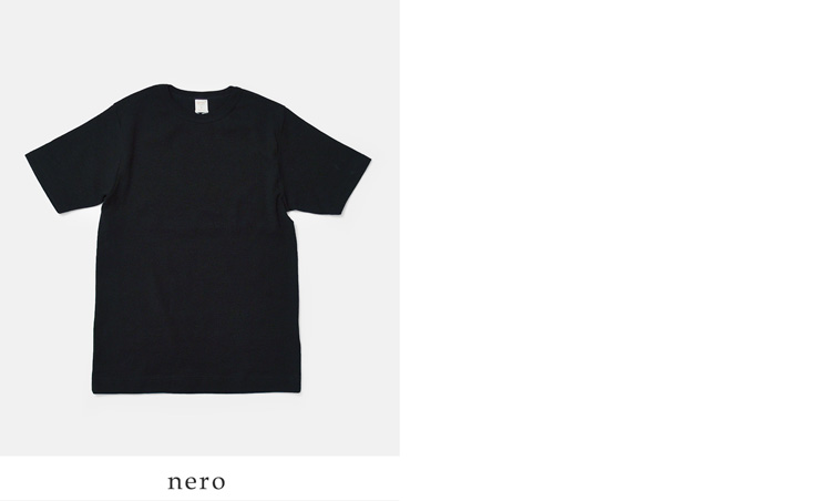 GICIPI(ジチピ)コットン フライス クルーネック Tシャツ CRISTALLO 2613p