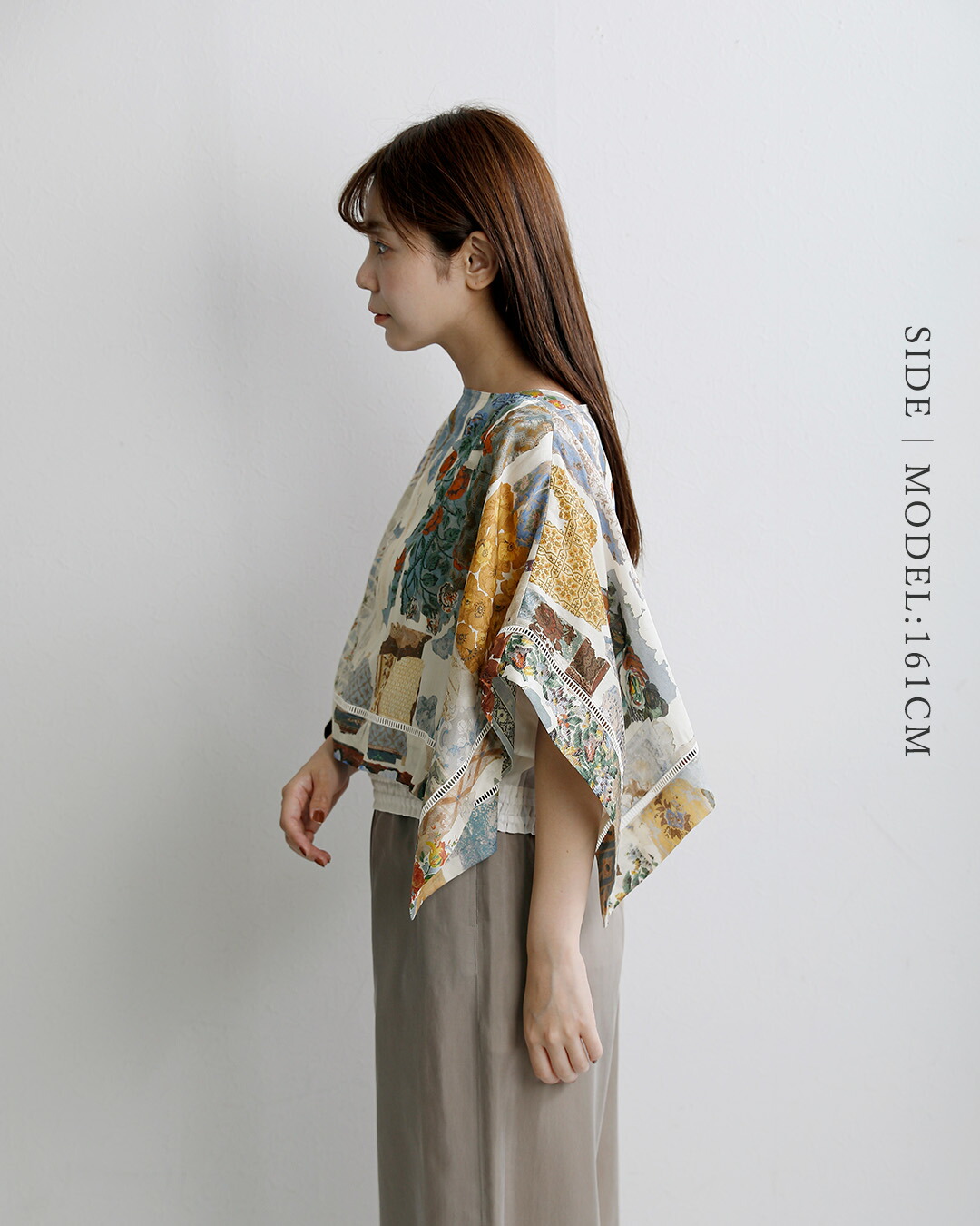 ASEEDONCLOUD�R�b�g�� �t���V�L �u���E�X �gFuroshiki Blouse�h 261609