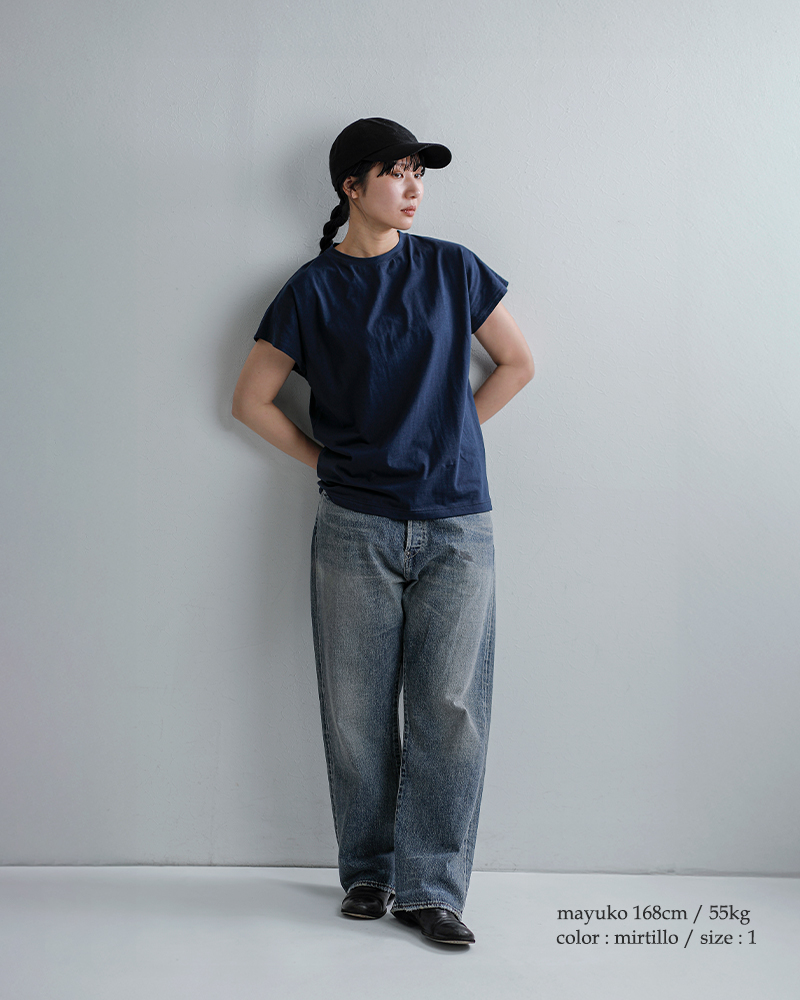 GICIPI(ジチピ)リラックスフィットドルマンスリーブTシャツTUNGSTENOT2617p