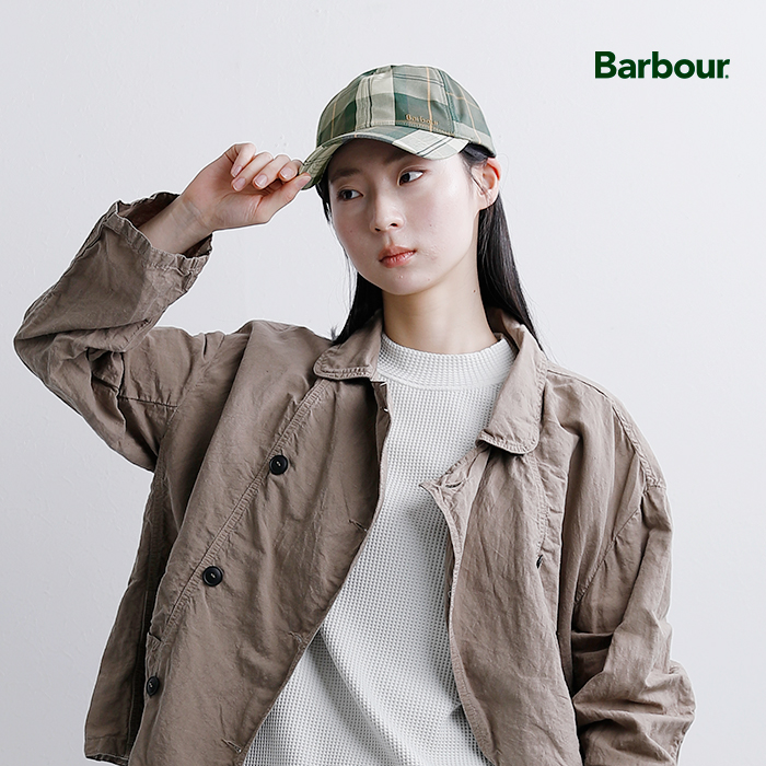 Barbourテルフィールド タータンチェック キャップ TELFIELD TARTAN CAP 261mha0910