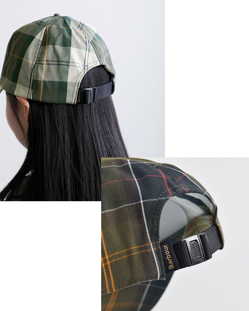 Barbourテルフィールド タータンチェック キャップ TELFIELD TARTAN CAP 261mha0910