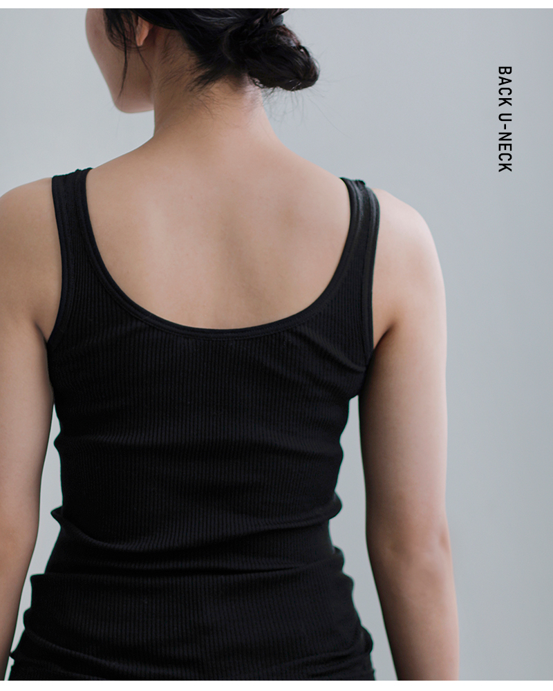 GICIPI(ジチピ)バックUリブタンクトップMALACHITE2623p